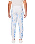 J America 8884JA  Adult Tie Dye Fleece Jogger