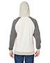 J America 8886JA  Unisex Vintage Tricolor Hooded Sweatshirt