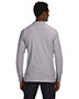 J America J8244 Men Vintage Brushed Long-Sleeve Jersey Henley