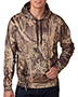 J America J8615 Adult Tailgate Poly Hooded Fleece