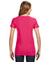 J America JA8169 Ladies' V-Neck Slub T-Shirt