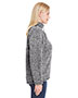 J America JA8451 Women Epic Sherpa Quarter-Zip