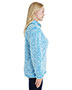 J America JA8451 Women Epic Sherpa Quarter-Zip