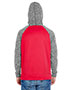 J America JA8612 Men Colorblock Cosmic Pullover Hood