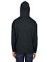 J America JA8677 Men Melange Fleece Pullover Hood