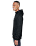 J America JA8677 Men Melange Fleece Pullover Hood