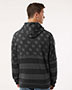 J America JA8815 Adult Tailgate Fleece Pullover Hooded Sweatshirt