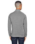J America JA8869 Men Triblend Fleece Quarter-Zip