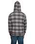 J America JA8871 Men Triblend Pullover Fleece Hood