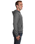 J America JA8871 Men Triblend Pullover Fleece Hood