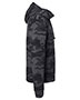 J America JA8879  Unisex Gaiter Pullover Hooded Sweatshirt