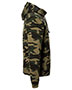 J America JA8879 Unisex Gaiter Pullover Hooded Sweatshirt