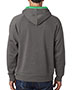 J America J8883 Adult Shadow Hooded Fleece
