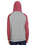 J America JA8885 Men Vintage Heather Pullover Hood