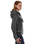 J America JA8913 Women Zen Full-Zip Fleece Hood