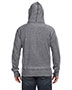 J America JA8916 Men Vintage Zen Full-Zip Fleece Hood