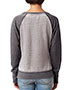 J America J8927 Women Zen Contrast Crew