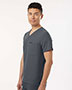 Jaanuu M10001 Men's Holmes Everyday 1-Pocket Scrub V-Neck Top