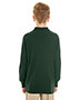 Jerzees 437YL Kids 5.6 Oz 50/50 Long Sleeve Knit Polo With Spotshield Stain Resistance