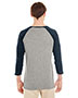 Jerzees 601RR Men 4.5 Oz. Tri-Blend Baseball Raglan