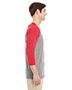 Jerzees 601RR Men 4.5 Oz. Tri-Blend Baseball Raglan
