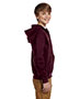 Jerzees 993B Boys 50/50 Nublend Fleece Full-Zip Hoodie