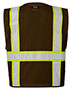 Kishigo B100-111 EV Series® Enhanced Visibility Multi-Pocket Mesh Vest