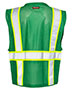 Kishigo B100-111 EV Series® Enhanced Visibility Multi-Pocket Mesh Vest