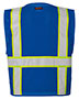 Kishigo B100-111 EV Series® Enhanced Visibility Multi-Pocket Mesh Vest