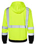 Kishigo JS154 Men Hi-Vis Hooded Sweatshirt