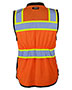 Kishigo S5021-5022  Premium Black Series® Women's Heavy Duty Surveyors Vest