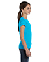 Lat 2616 Girls Fine Jersey Longer Length T-Shirt