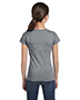 Lat 2616 Girls Fine Jersey Longer Length T-Shirt