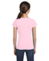 Lat 2616 Girls Fine Jersey Longer Length T-Shirt