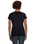 Lat 3507 Women V-Neck Fine Jersey T-Shirt