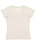 Lat 3507 Women V-Neck Fine Jersey T-Shirt