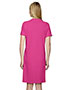 Lat 3522 Women Fine Jersey Crossover V-Neck Coverup