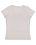 Lat 3591 Women Ladies' V-Neck Harborside Melange Jersey T-Shirt