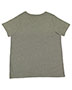 LAT 3817  Ladies' Curvy V-Neck Fine Jersey T-Shirt