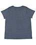 LAT 3817  Ladies' Curvy V-Neck Fine Jersey T-Shirt