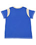 LAT 3833 Women Curvy Gameday Lace Up T-Shirt