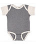 Lat 4400 Toddler Rabbit Skins  5.0 Oz Baby Rib Bodysuit