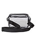 Liberty Bags 5778 Clear Stadium 2-Pocket Fanny Pack/Crossbody Bag