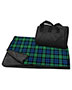 Liberty Bags 8702 Fleece/Nylon Plaid Picnic Blanket