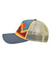 Mountain Contours Maroon/ Slate