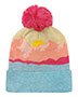 Mountain Morning Aqua/ Peach