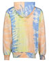 MV Sport 1290 Men Classic Fleece Tie-Dye Hooded Sweatshirt