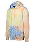 MV Sport 1290 Men Classic Fleece Tie-Dye Hooded Sweatshirt