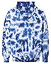 MV Sport 1290 Men Classic Fleece Tie-Dye Hooded Sweatshirt