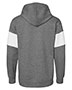 MV Sport 22709 Men Classic Fleece Colorblocked Hooded Sweatshirt